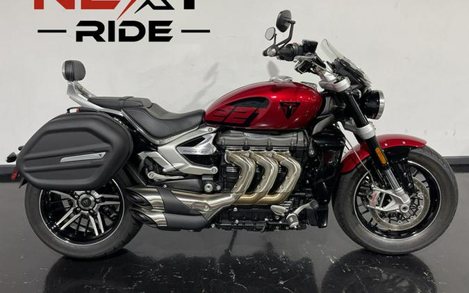 2022 Triumph Rocket 3 GT 221 Red Hopper Sapphire Black