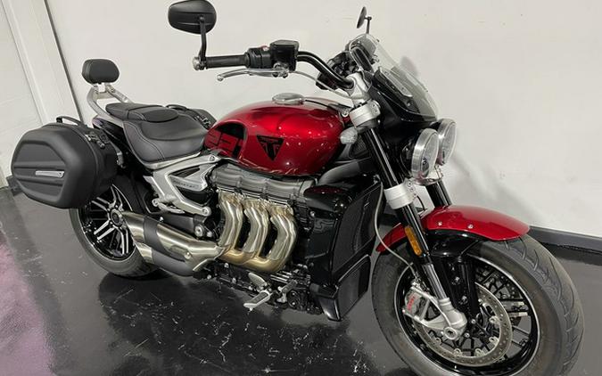 2022 Triumph Rocket 3 GT 221 Red Hopper Sapphire Black