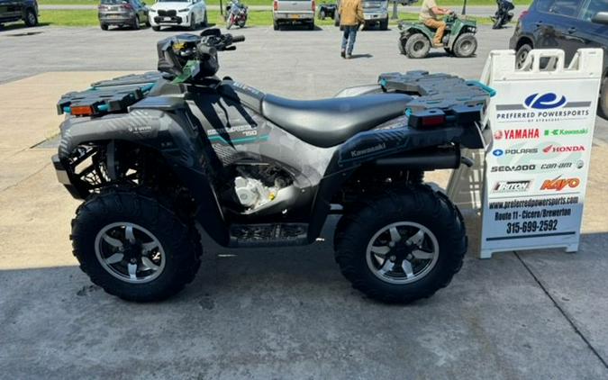 2024 Kawasaki Brute Foce 750 EPS Cypher Camo Gray