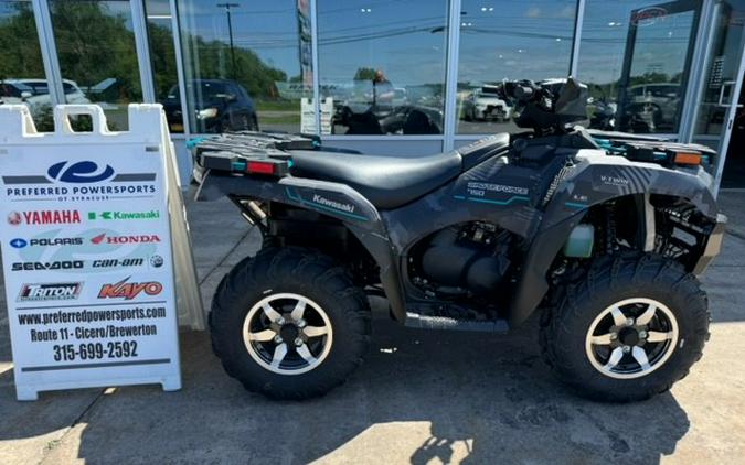 2024 Kawasaki Brute Foce 750 EPS Cypher Camo Gray