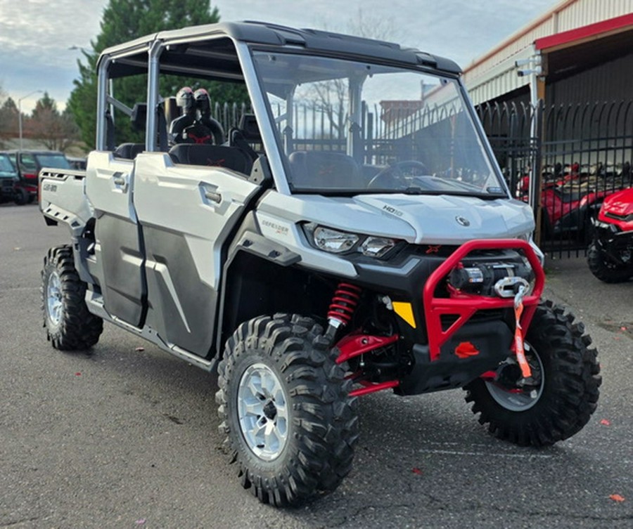 2025 Can-Am Defender MAX X Mr With Half-Doors HD10 Hyper Silve