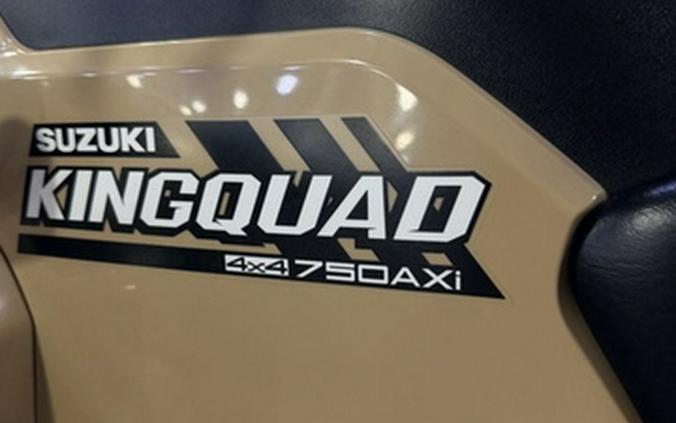2026 Suzuki KingQuad 750 AXi Power Steering