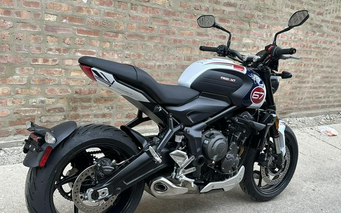 2025 Triumph Trident 660 Triple Tribute Special Edition