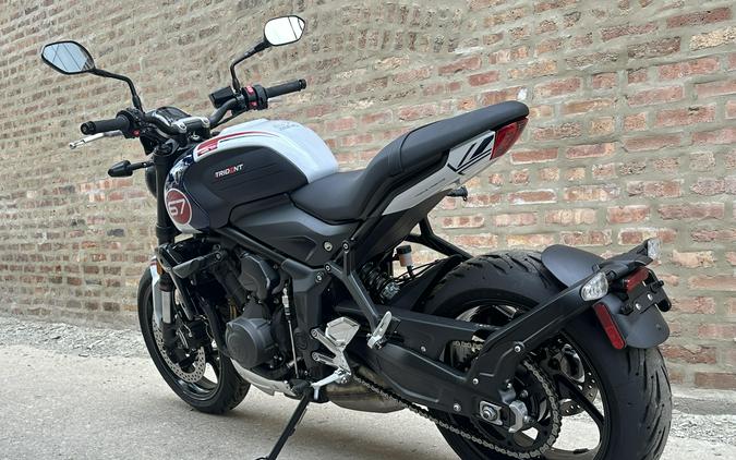 2025 Triumph Trident 660 Triple Tribute Special Edition