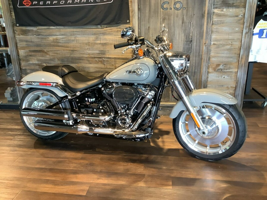 Harley-Davidson Fat Boy 114 2024 FLFBS S5-24 Billiard Gray