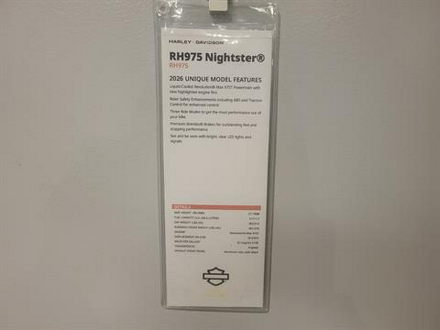 2026 Harley-Davidson Nightster®