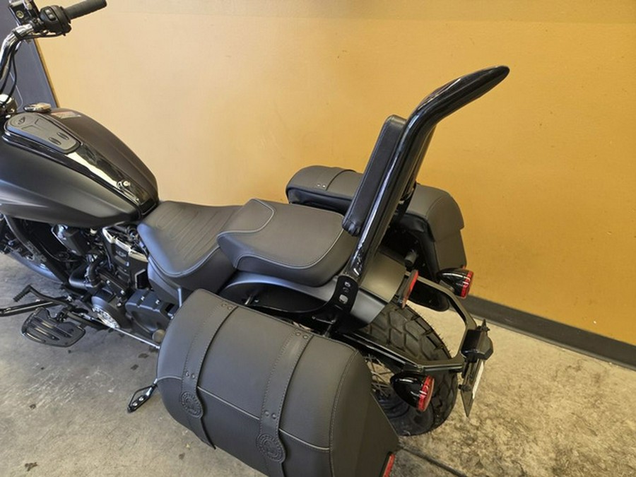 2025 Indian Super Scout Black Smoke With Graphics