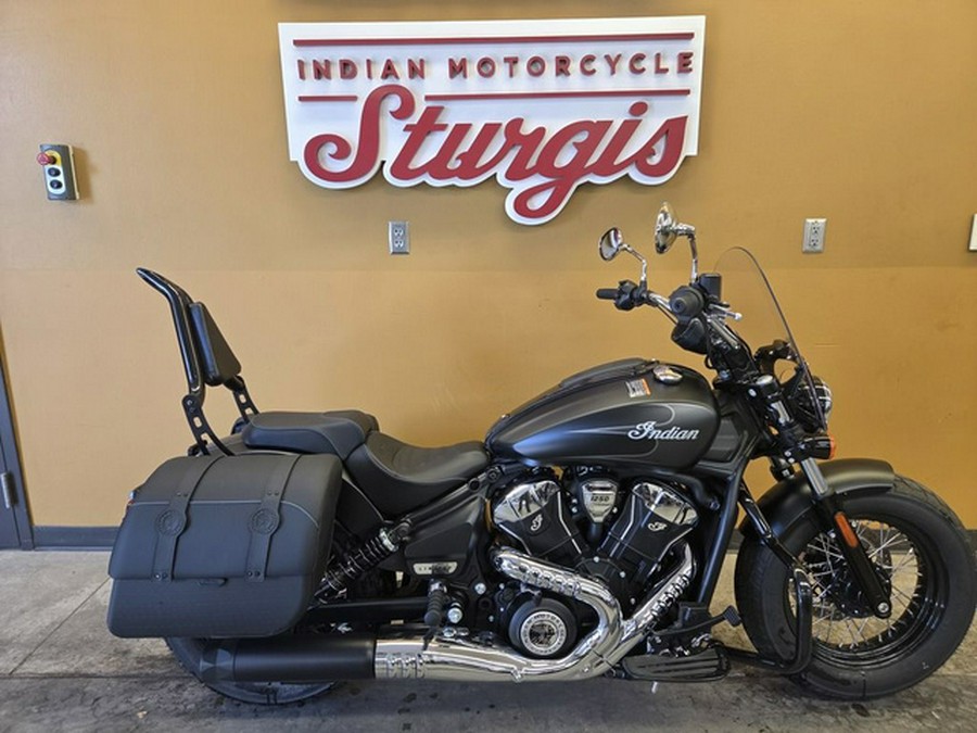 2025 Indian Super Scout Black Smoke With Graphics