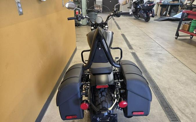 2025 Indian Super Scout Black Smoke With Graphics