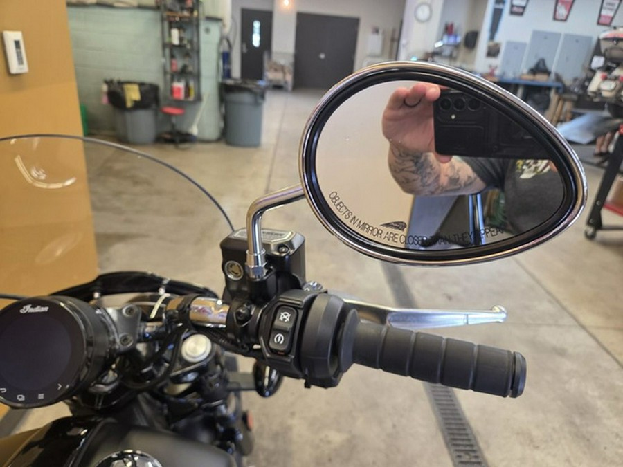 2025 Indian Super Scout Black Smoke With Graphics