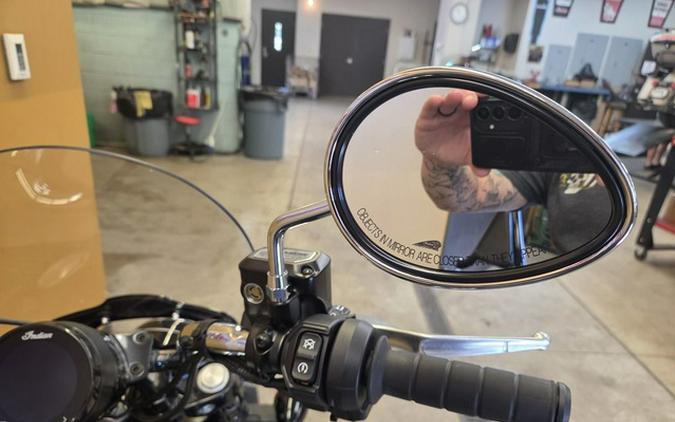 2025 Indian Super Scout Black Smoke With Graphics