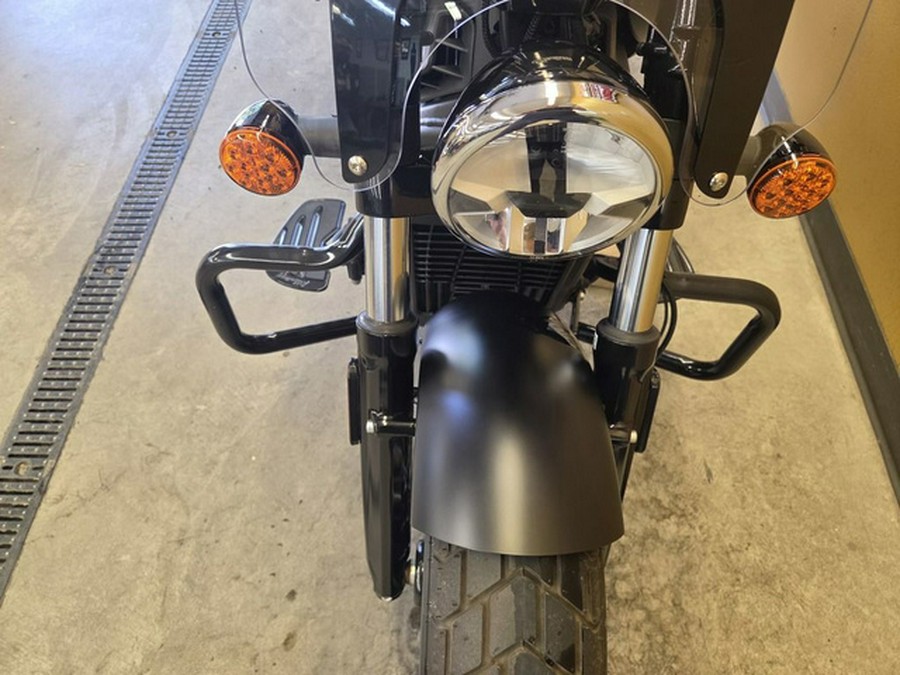 2025 Indian Super Scout Black Smoke With Graphics