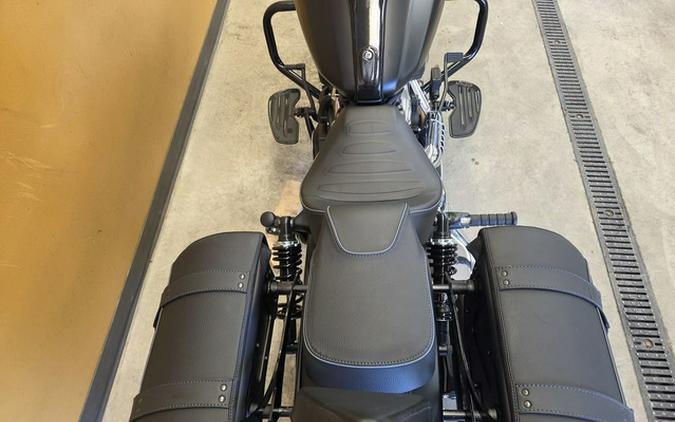 2025 Indian Super Scout Black Smoke With Graphics