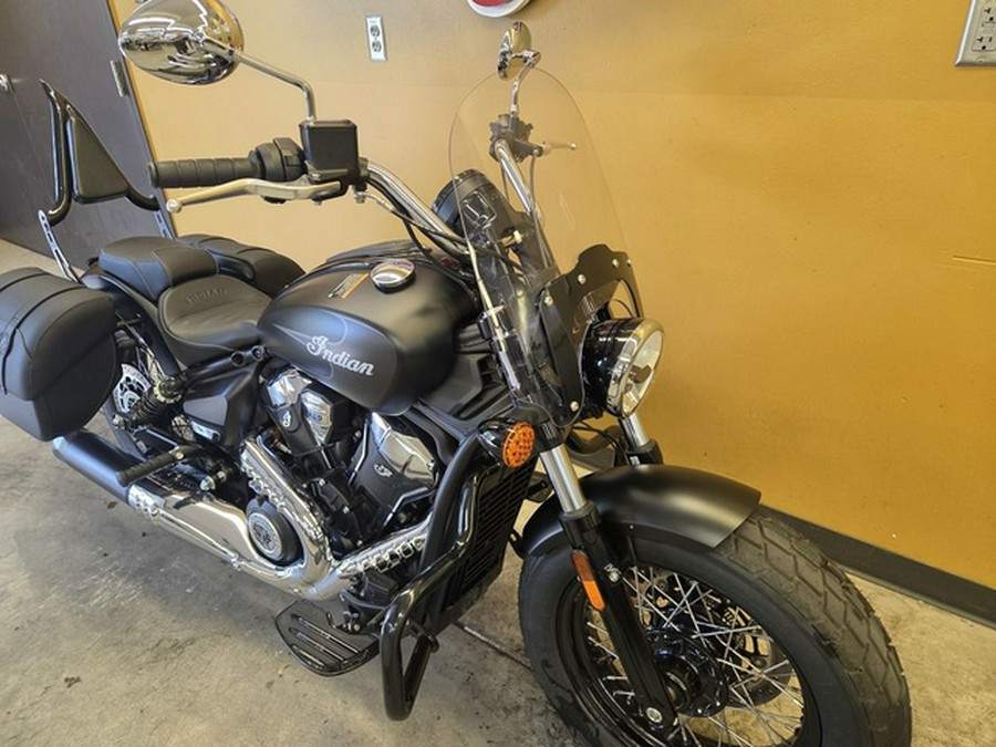 2025 Indian Super Scout Black Smoke With Graphics