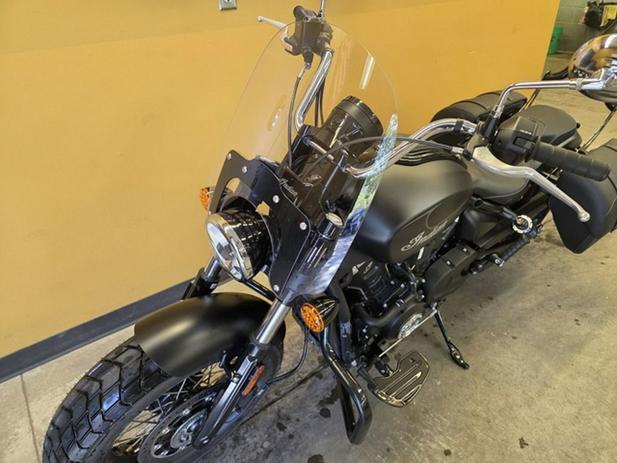 2025 Indian Super Scout Black Smoke With Graphics