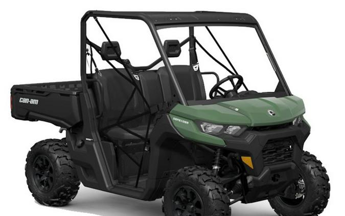 2025 Can-Am Defender DPS HD9 Compass Green