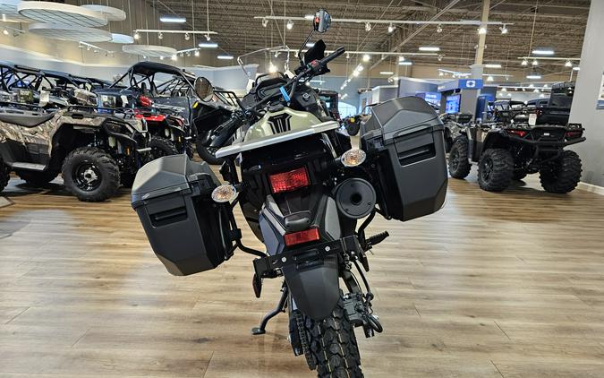 2026 Kawasaki KLR 650 Adventure ABS Cypher Camo Beige/Metallic Matte Carbon Gray - 110326