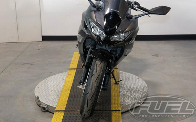 2023 Kawasaki Ninja 650 Metallic Matte Graphenesteel GrayEbony