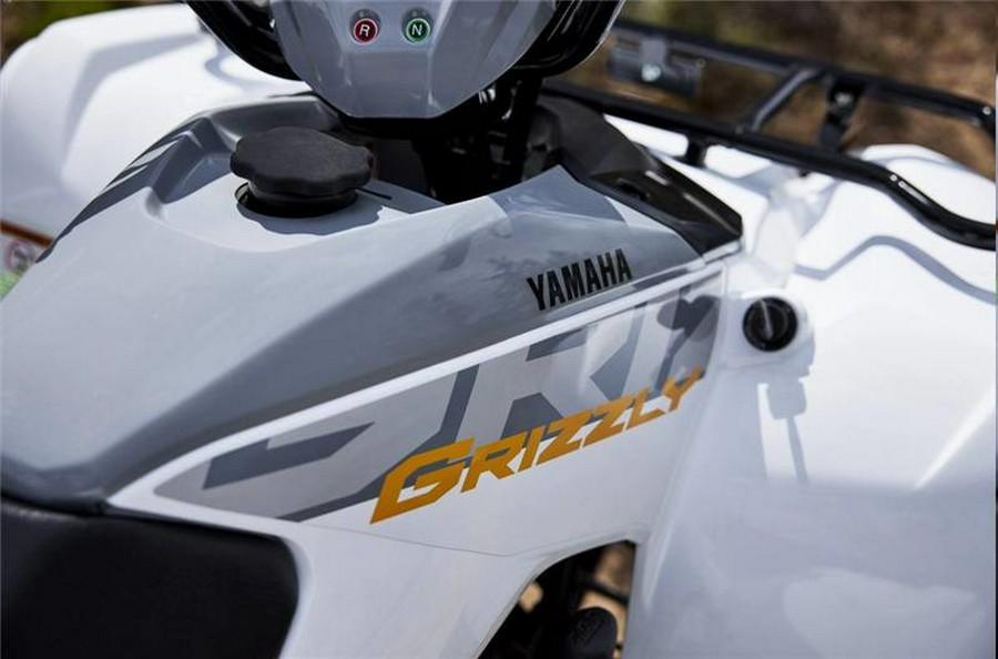 2024 Yamaha 90 Grizzly 90 White/Armor Gray