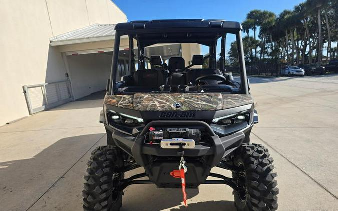 2026 Can-Am® Defender MAX X mr HD11 with half-doors Dark Wildland Camo