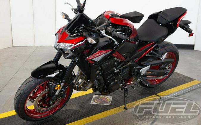 2024 Kawasaki Z900 ABS Candy Persimmon Red/Ebony