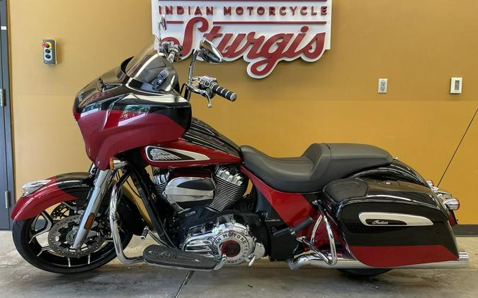 2020 Indian Motorcycle® Chieftain® Elite Thunder Black Vivid Crystal/Wildfire Red Candy