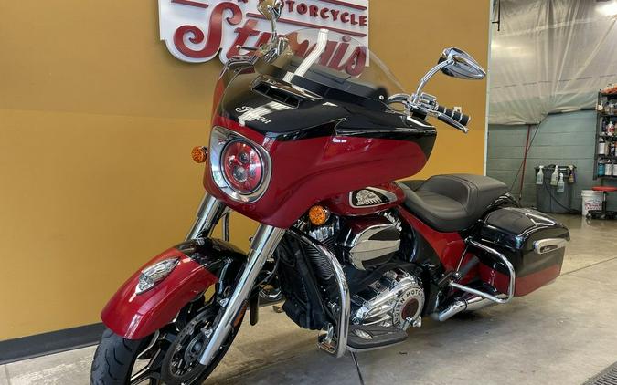 2020 Indian Motorcycle® Chieftain® Elite Thunder Black Vivid Crystal/Wildfire Red Candy