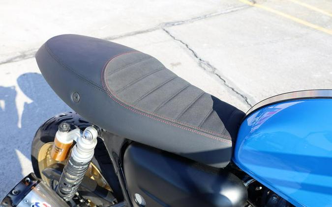 2022 Triumph Thruxton RS Ton Up Aegean Blue / Fusion White