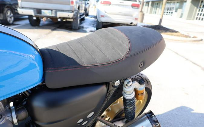 2022 Triumph Thruxton RS Ton Up Aegean Blue / Fusion White