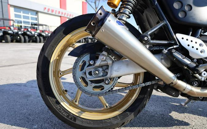 2022 Triumph Thruxton RS Ton Up Aegean Blue / Fusion White