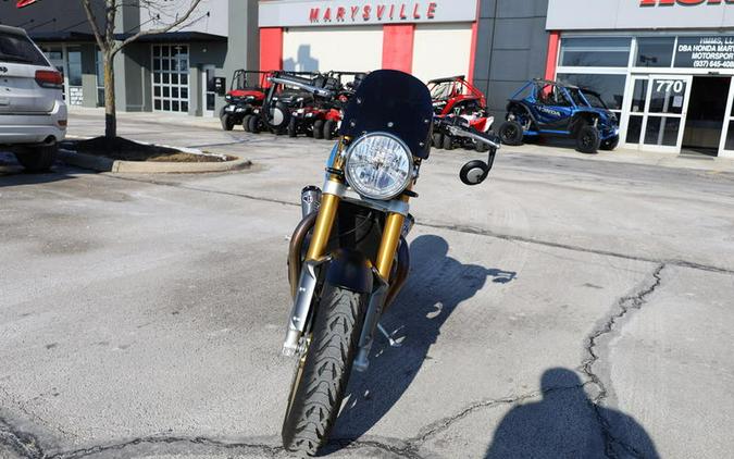 2022 Triumph Thruxton RS Ton Up Aegean Blue / Fusion White