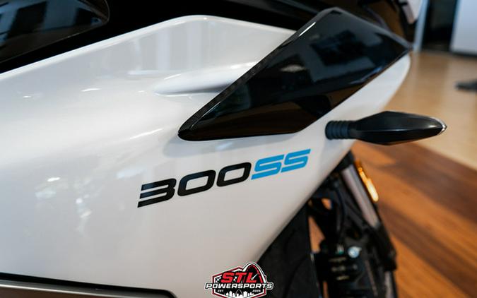 2025 CFMOTO SS 300 - NEBULA WHITE