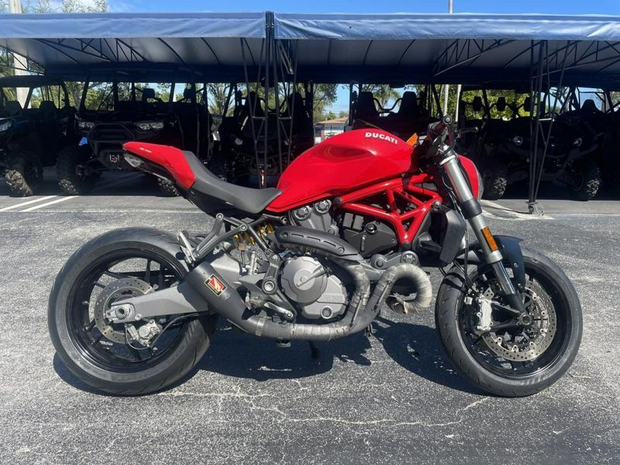2018 Ducati Monster 821 Red