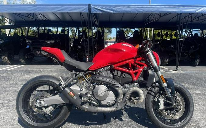 2018 Ducati Monster 821 Red