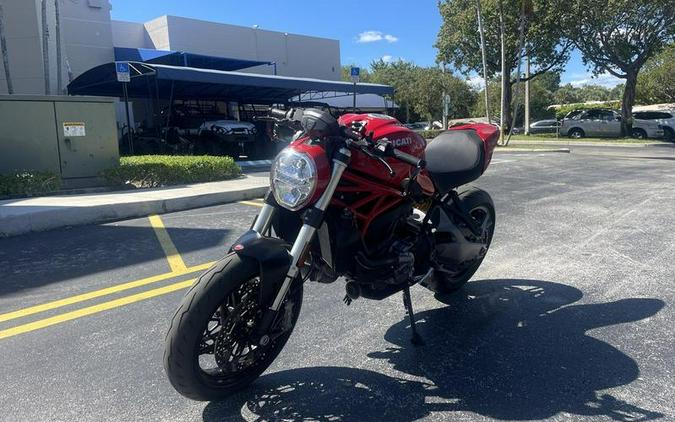 2018 Ducati Monster 821 Red