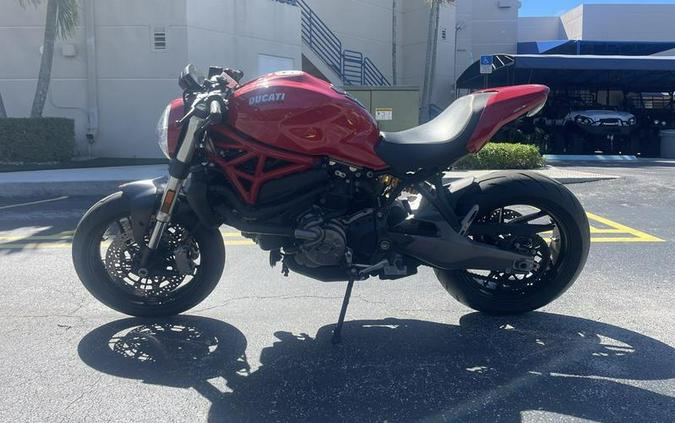 2018 Ducati Monster 821 Red