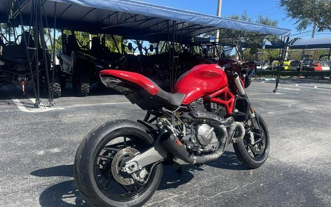 2018 Ducati Monster 821 Red