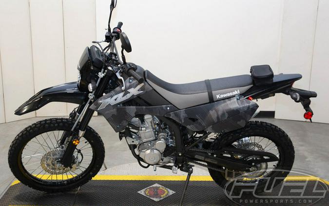 2024 Kawasaki KLX300 Cypher Camo Gray