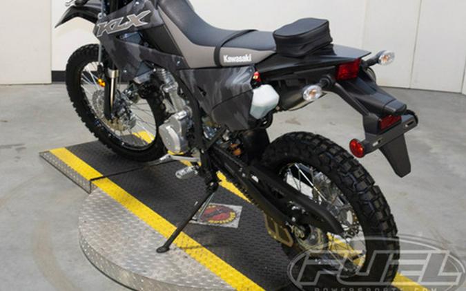 2024 Kawasaki KLX300 Cypher Camo Gray