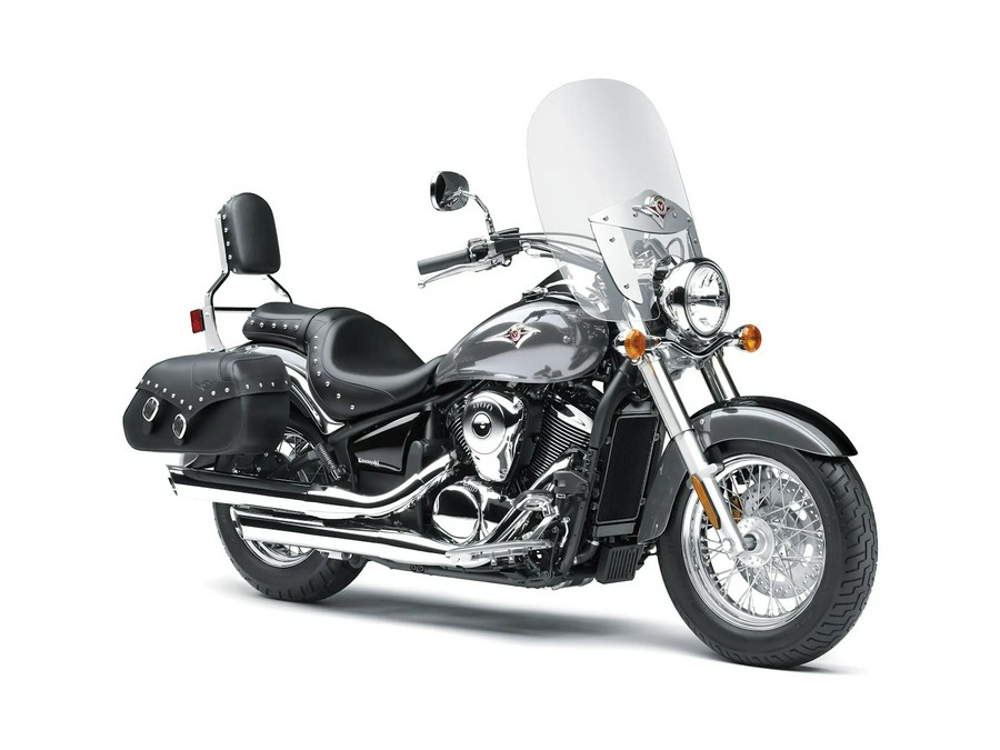 2026 Kawasaki Vulcan 900 Classic LT Metallic Graphite Gray/Metallic Spark Black - 110319