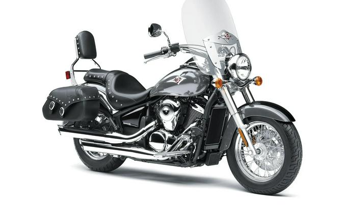 2026 Kawasaki Vulcan 900 Classic LT Metallic Graphite Gray/Metallic Spark Black - 110319