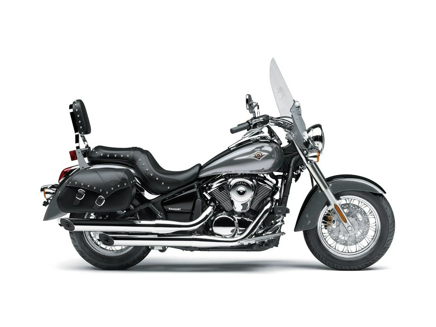 2026 Kawasaki Vulcan 900 Classic LT Metallic Graphite Gray/Metallic Spark Black - 110319
