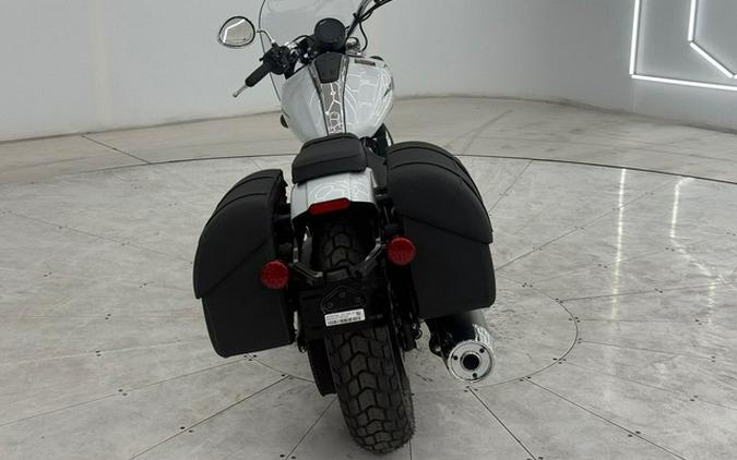 2026 Indian Super Scout Ghost White Metallic