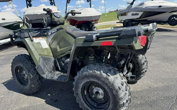 Used 2016 POLARIS SPORTSMAN 570 EPS SAGE GREEN