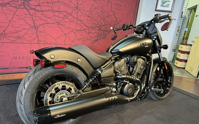 2025 Indian Motorcycle® Sport Scout® Limited Black Smoke