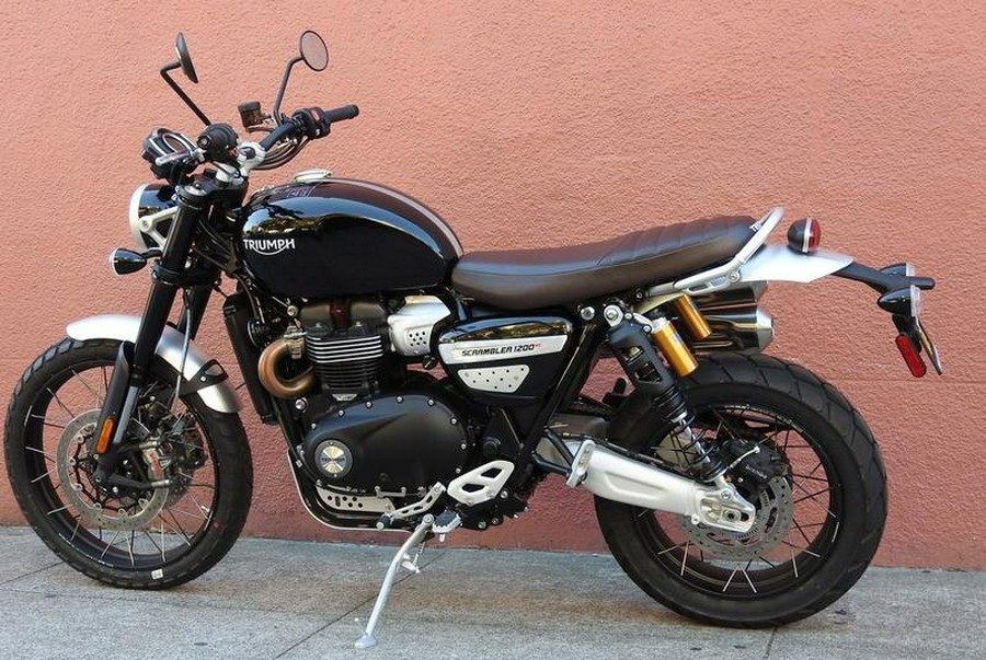 2023 Triumph Scrambler 1200 XC Sapphire Black