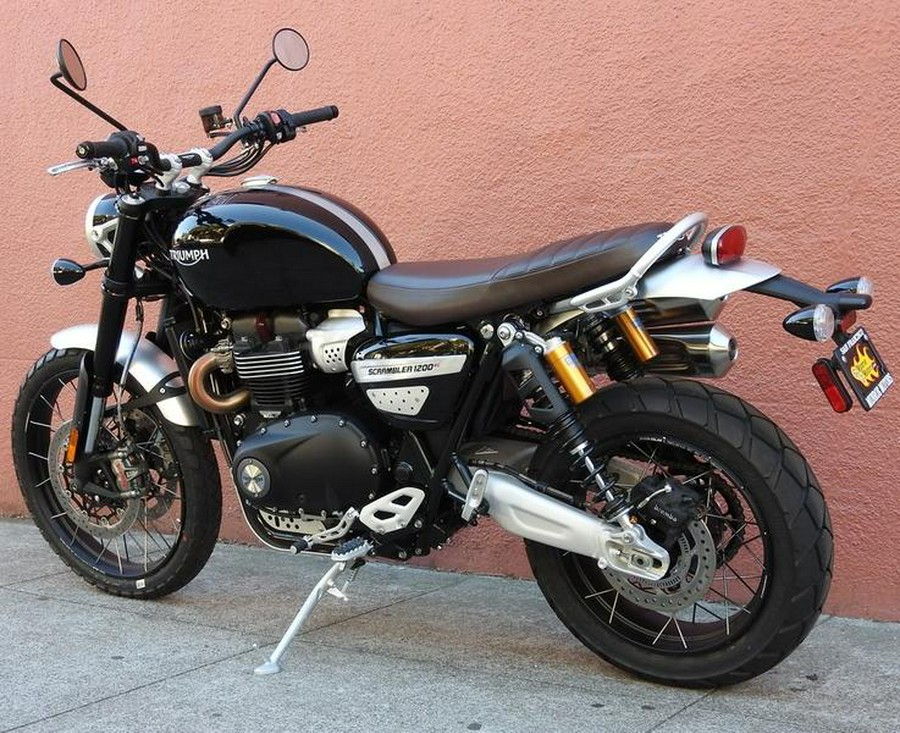 2023 Triumph Scrambler 1200 XC Sapphire Black