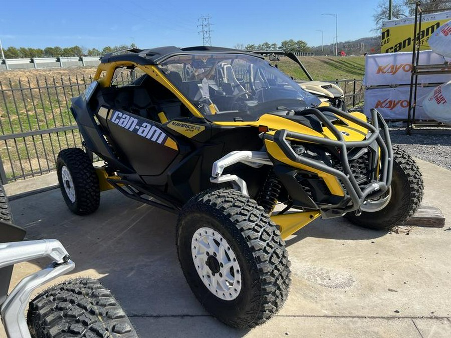 2024 Can-Am® Maverick R X RS Carbon Black & Neo Yellow