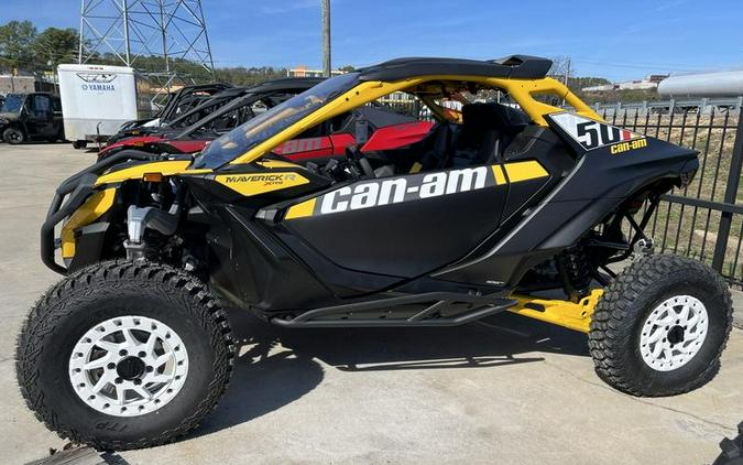 2024 Can-Am® Maverick R X RS Carbon Black & Neo Yellow