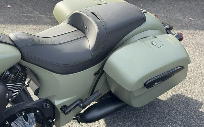 2025 Indian Springfield Dark Horse Moss Green Smoke
